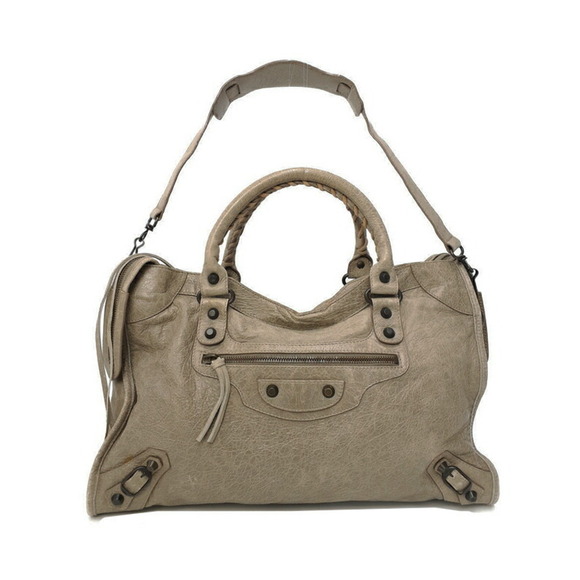 Balenciaga Handbags - Balenciaga The City Leather Shoulder Bag